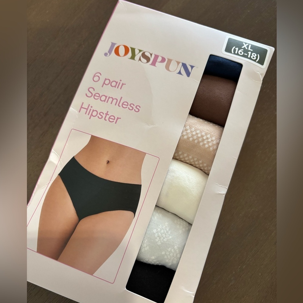 Joyspun Seamless Hipster 6-Pack Sz XL New